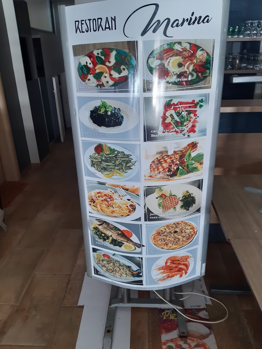 Menu Restoran Marija-1